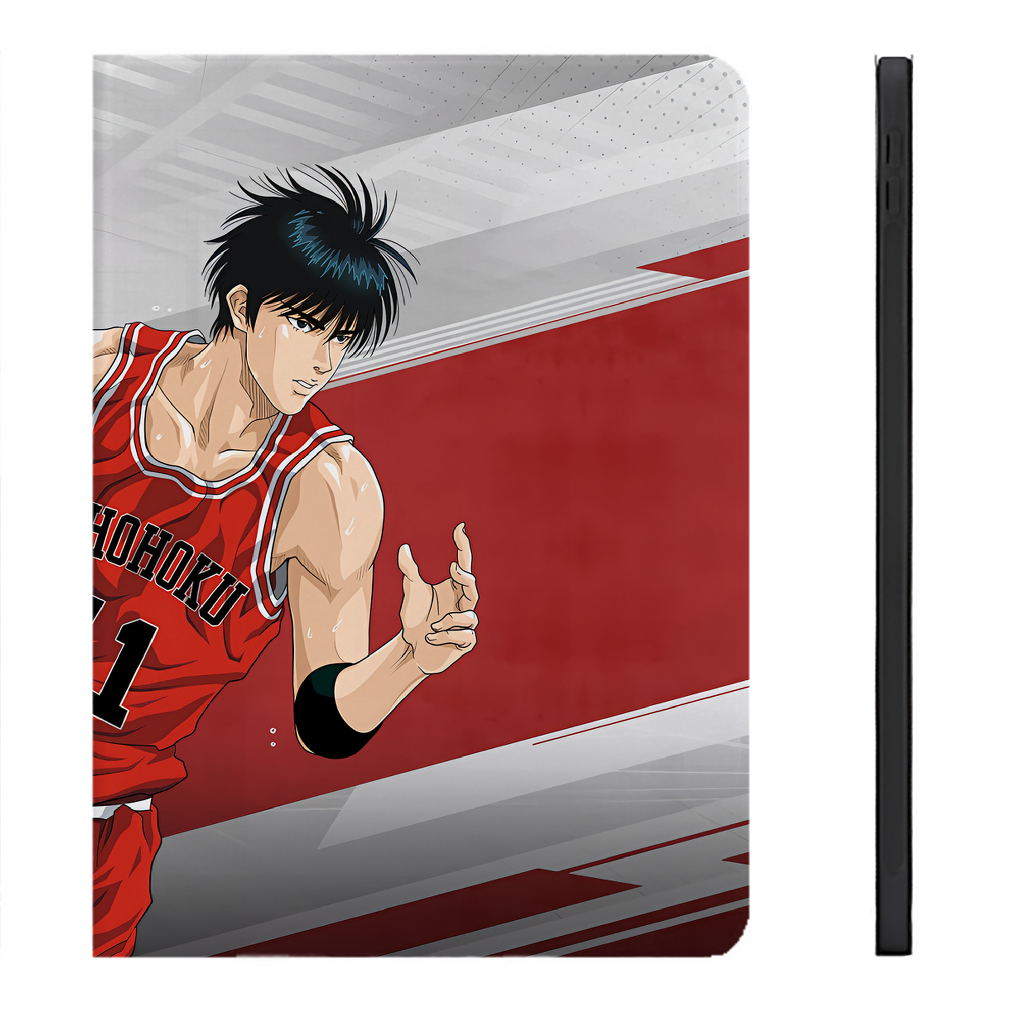 （画像用） SLAM DUNK／スラムダンク IPadケース ペンホルダー付き ブックスタイルデザイン